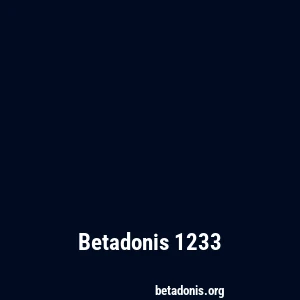 Betadonis 1233